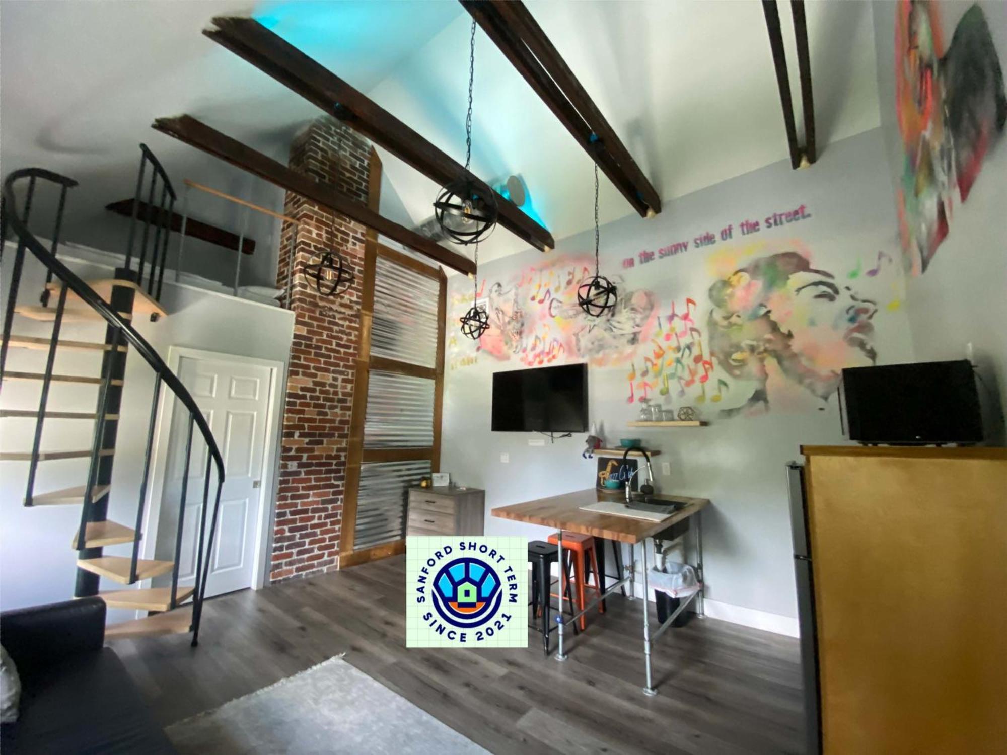 The Jazz Loft Apartment Sanford Ngoại thất bức ảnh