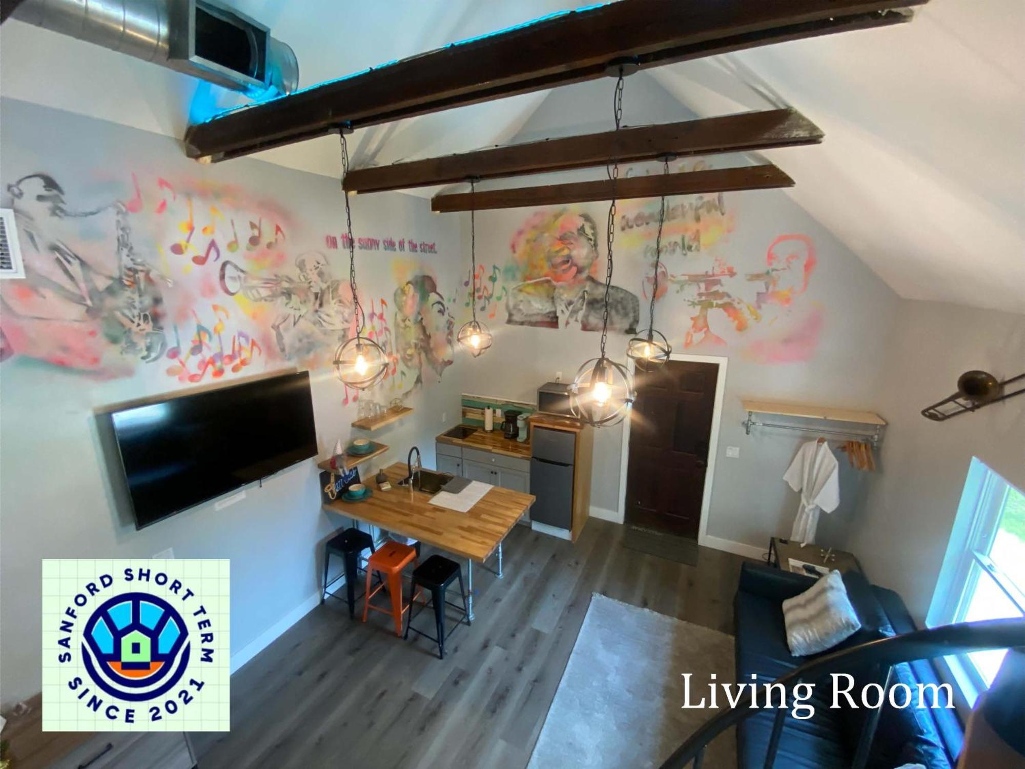 The Jazz Loft Apartment Sanford Ngoại thất bức ảnh